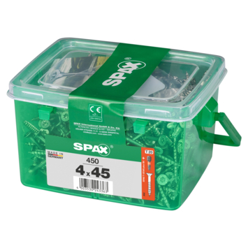 Spax universele schroef 4 x 45 mm wirox 450 stuks