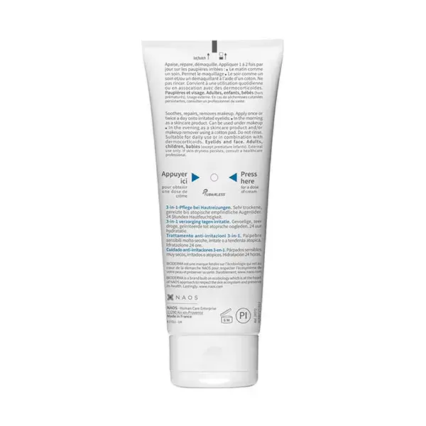 Bioderma Atoderm Creme Intensivo para Olhos para Pálpebras Irritadas 100ml