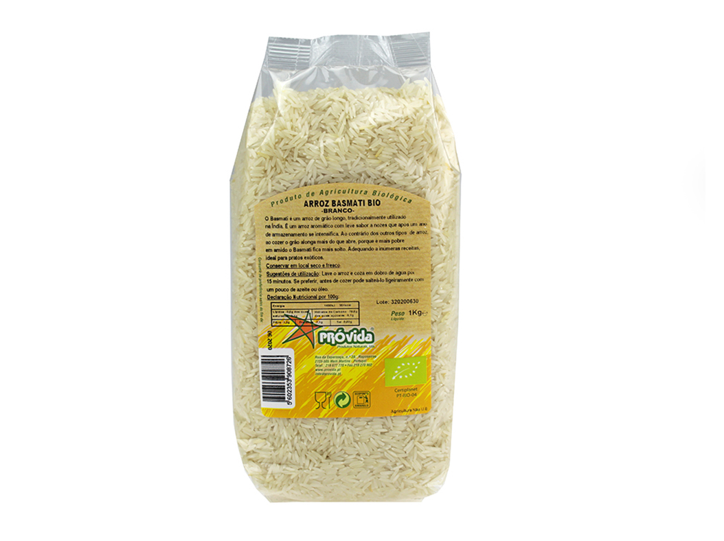ARROZ PROVIDA BASMATI BIO 1KG