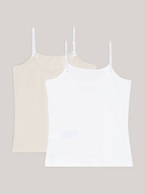 Conjunto de 2 camisetas regatas com alça e logo original TH