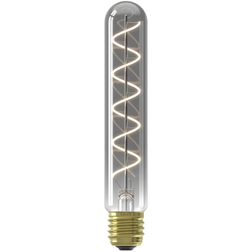 Calex LED buislamp - T32x185 - titaniumkleur - E27 - 4W - 136LM - dimbaar