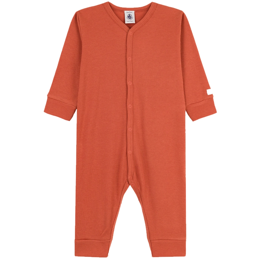 Petit Bateau Schlafoverall rosa brandy