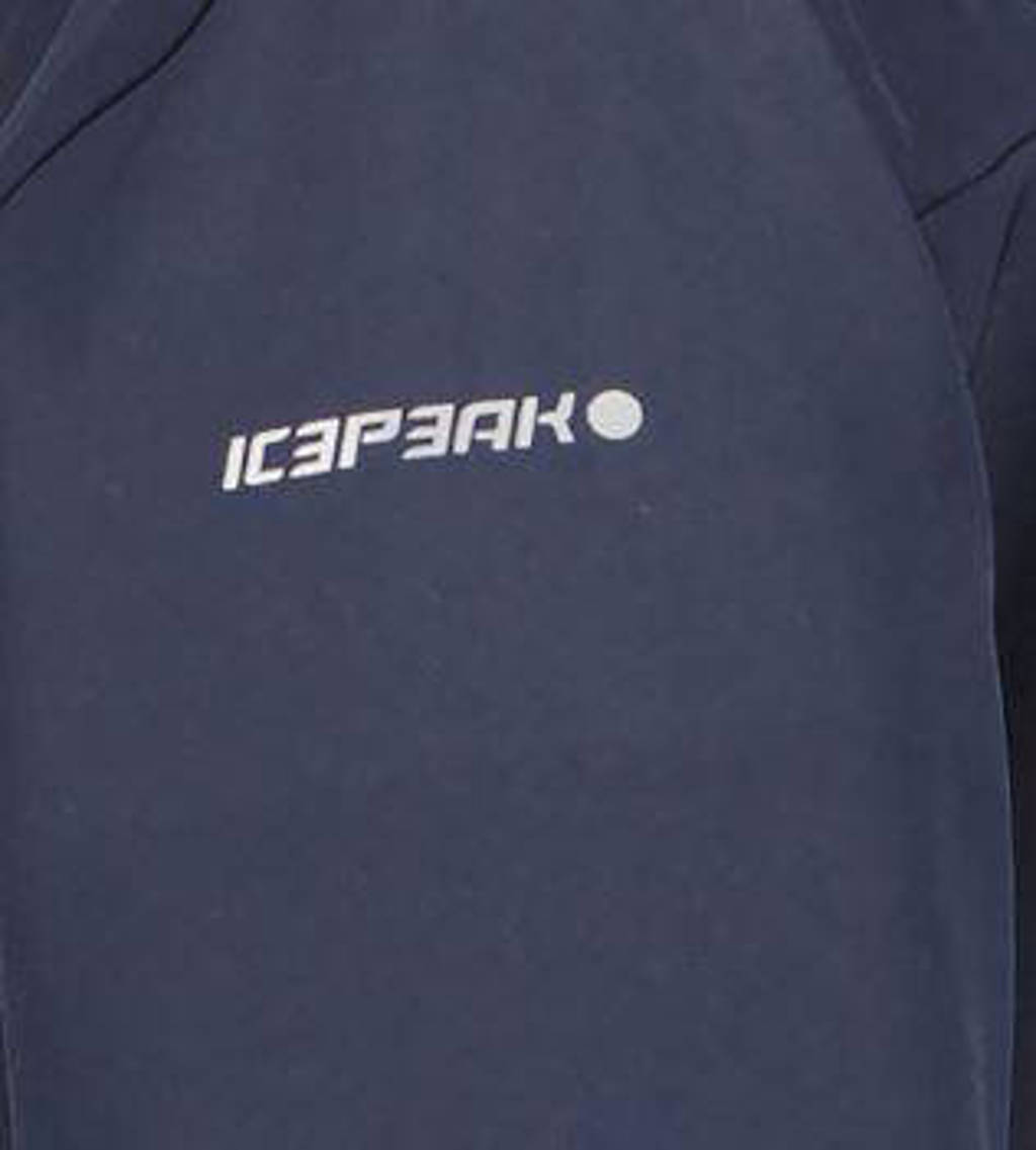 Icepeak softshell jas Konan jr donkerblauw