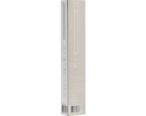 LED-lichtstrip 4W 500 lm 3000/4000 KL 300 mm wit