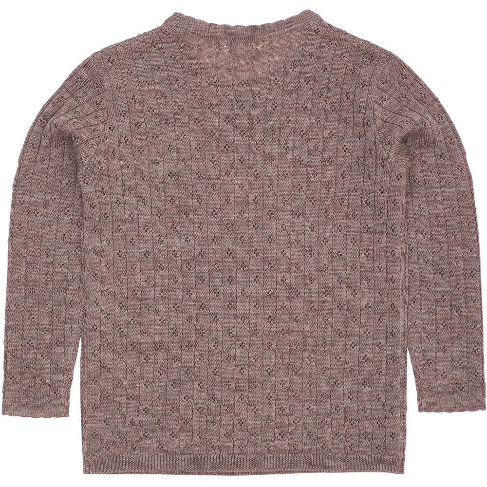 Køb COPENHAGEN COLORS Natural Merino Classic Pointelle Bluse