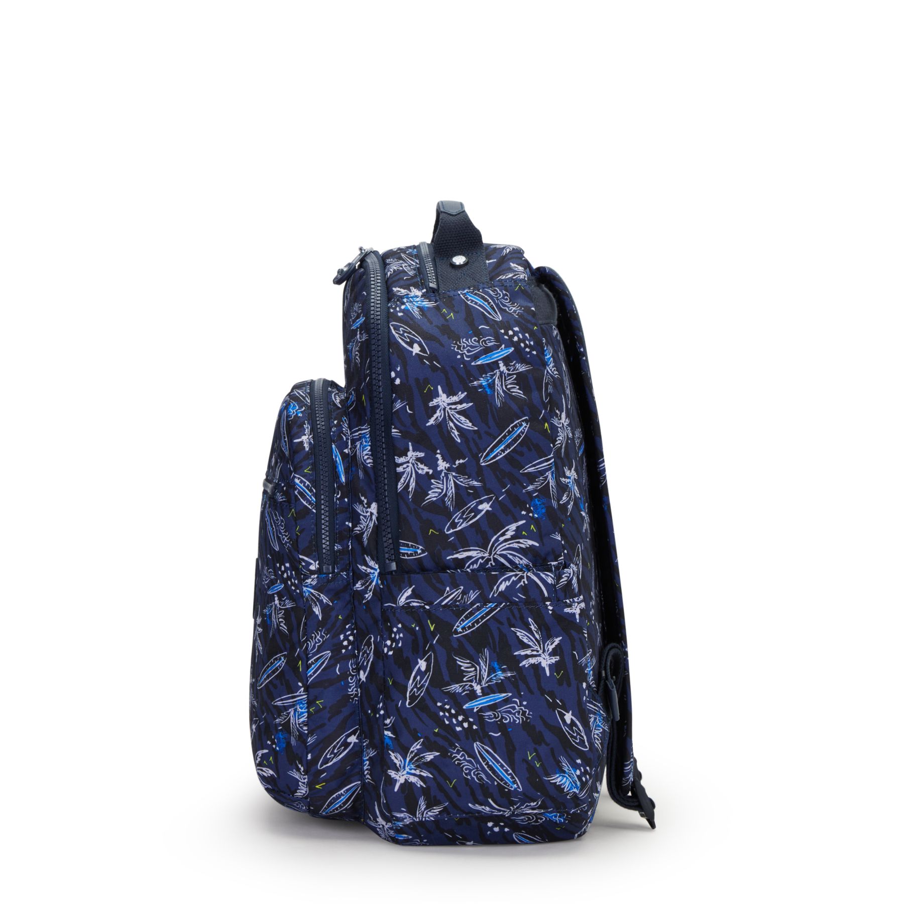 SEOUL Grand Sac à Dos Avec Protection Pour Ordinateur Portable - Surf Sea Print