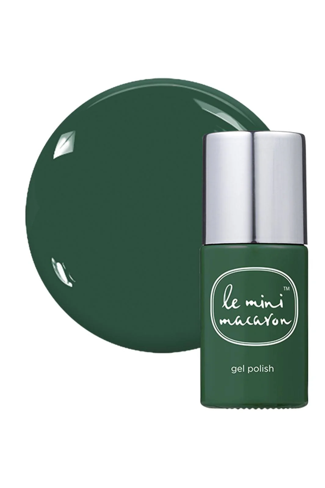 Le Mini Macaron Neglelak Gel emerald green