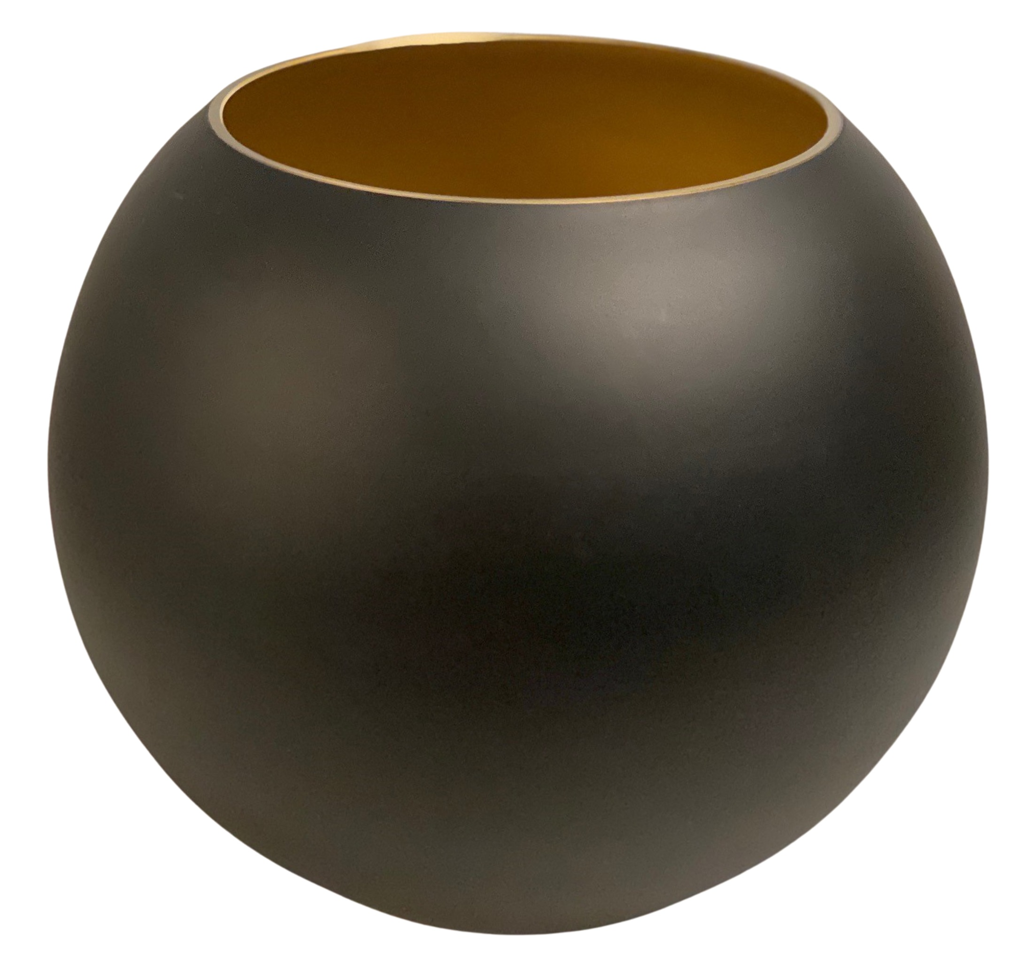 Windlicht Zambezi black gold Ø25 x H20,5 cm