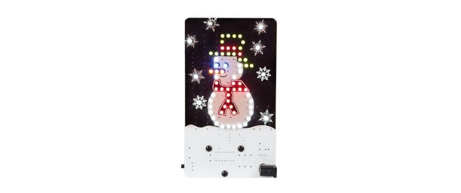 Bausatz Schneemann mit Ein / Aus SchalterElektronikbausatz