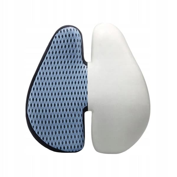 Ergonomisk korsryggpute for bil - minneskum