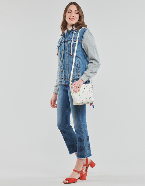 Desigual - CHAQ_OLIMPIA - Gris Chiné / Bleu Jean