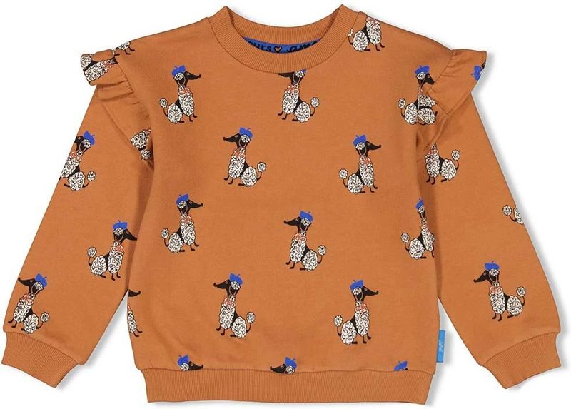 Jubel meisjes sweater - Camel
