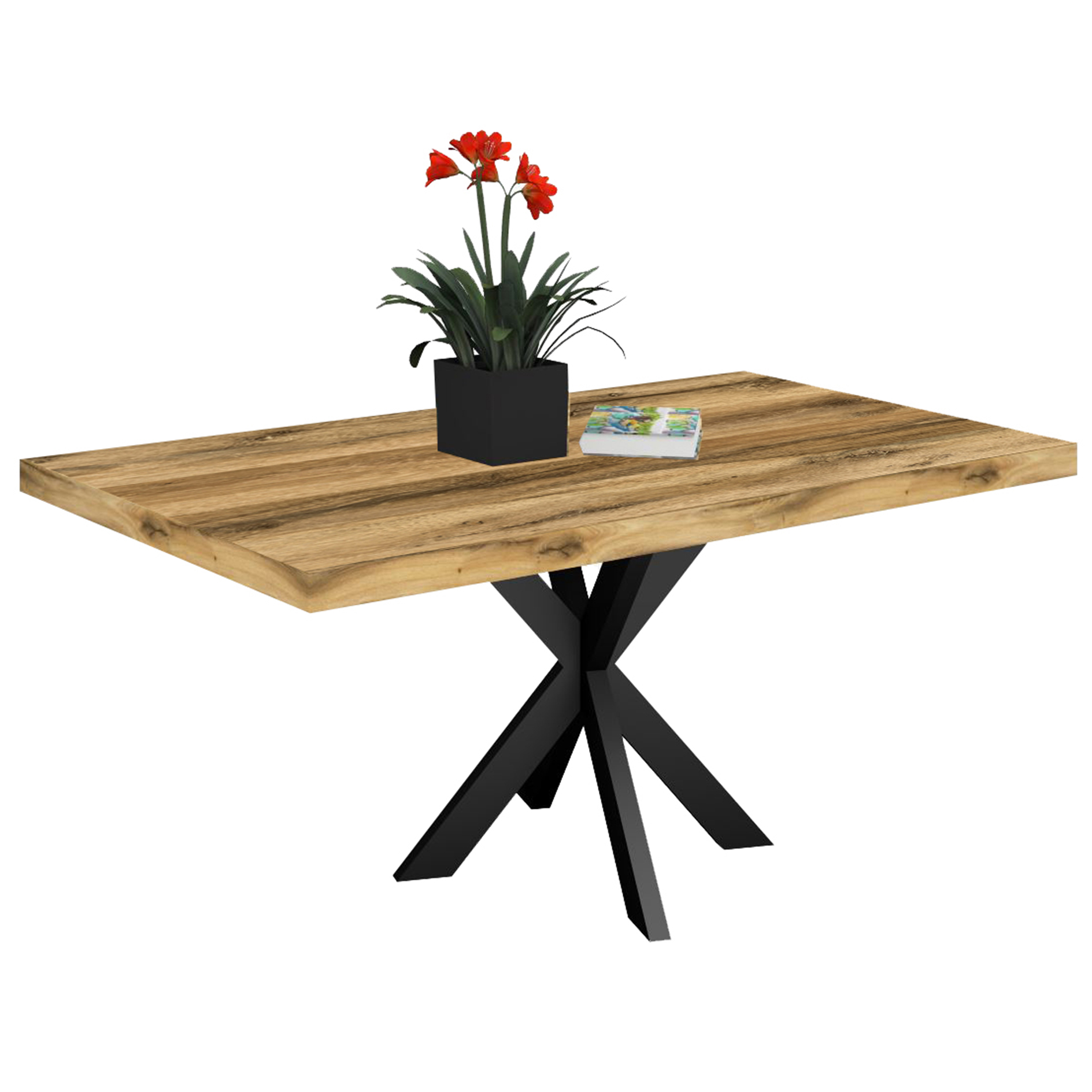 Tischplatte - Plankeneiche - 175x100 cm