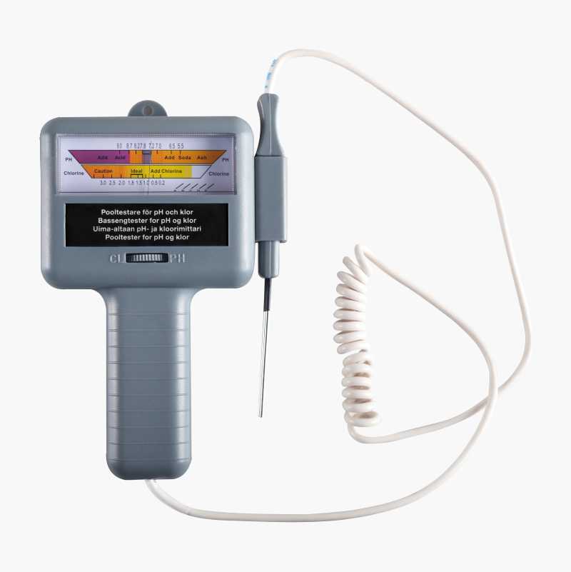 Bassengtester for pH og klor