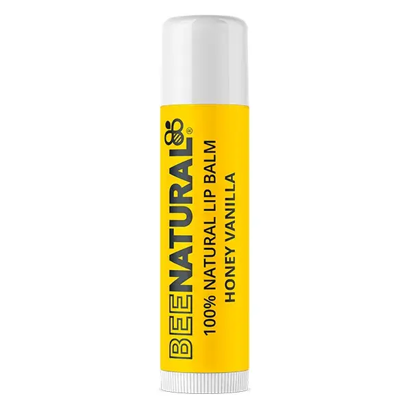 Bálsamo labial de baunilha com mel natural de abelha