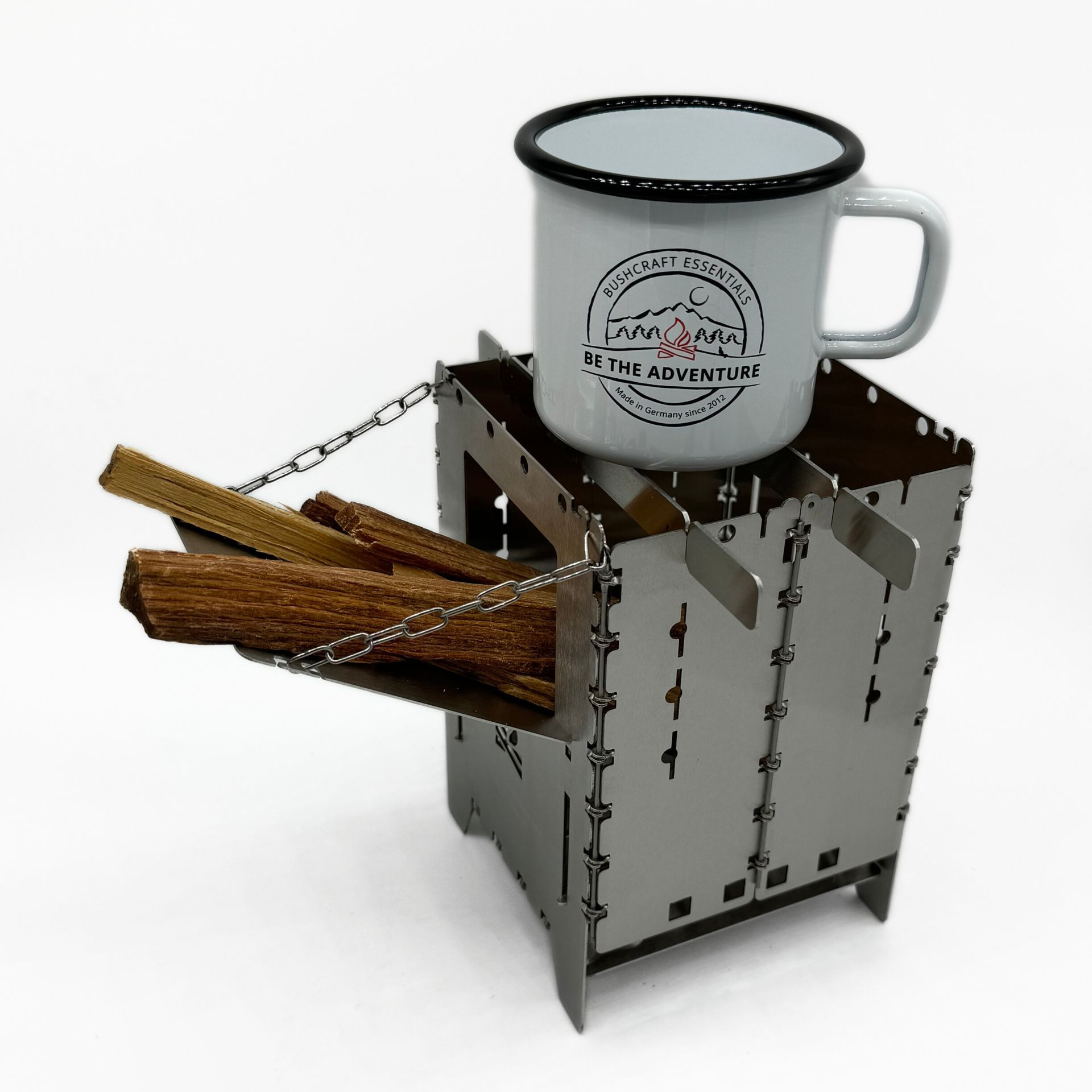 Holzrutsche Bushbox XL Titanium