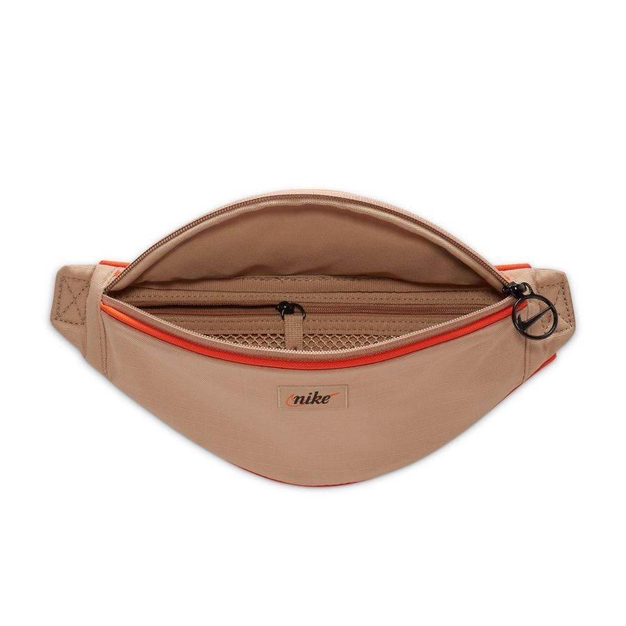Nike Sacoche/Banane Heritage Retro - Marron/Orange/Noir