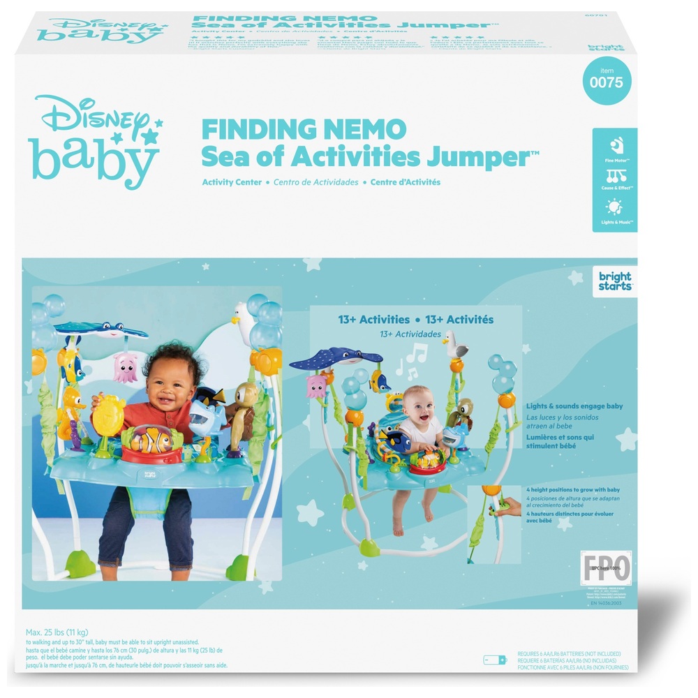 Bright Starts Findet Nemo Meer der Aktivitäten Baby-Jumper