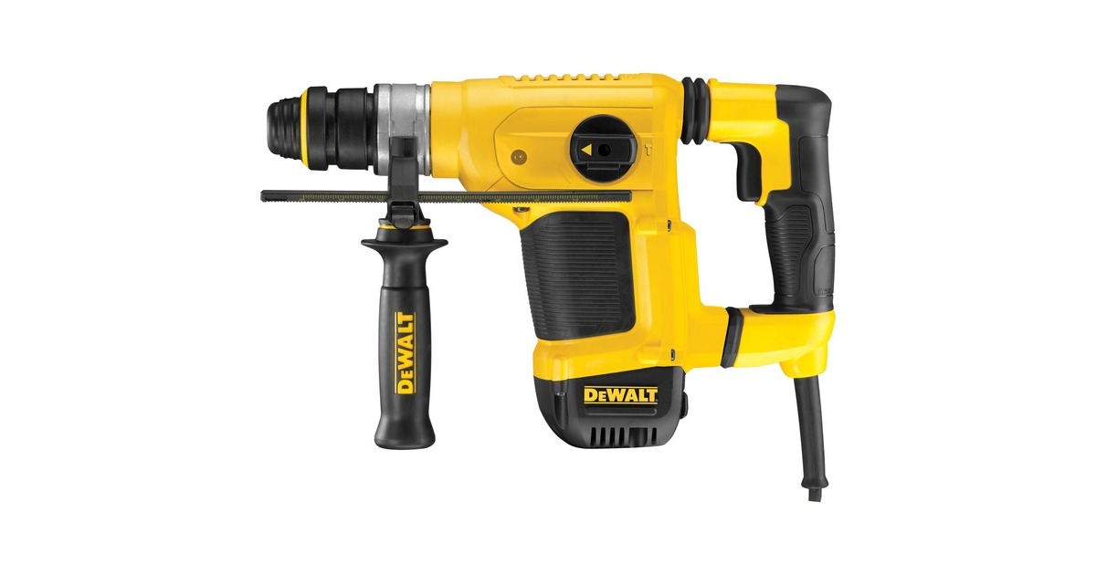 DEWALTD25430K-QS SDS-Plus Beitelhamer 1000W  (Geel/zwart, Incl. draagkoffer)