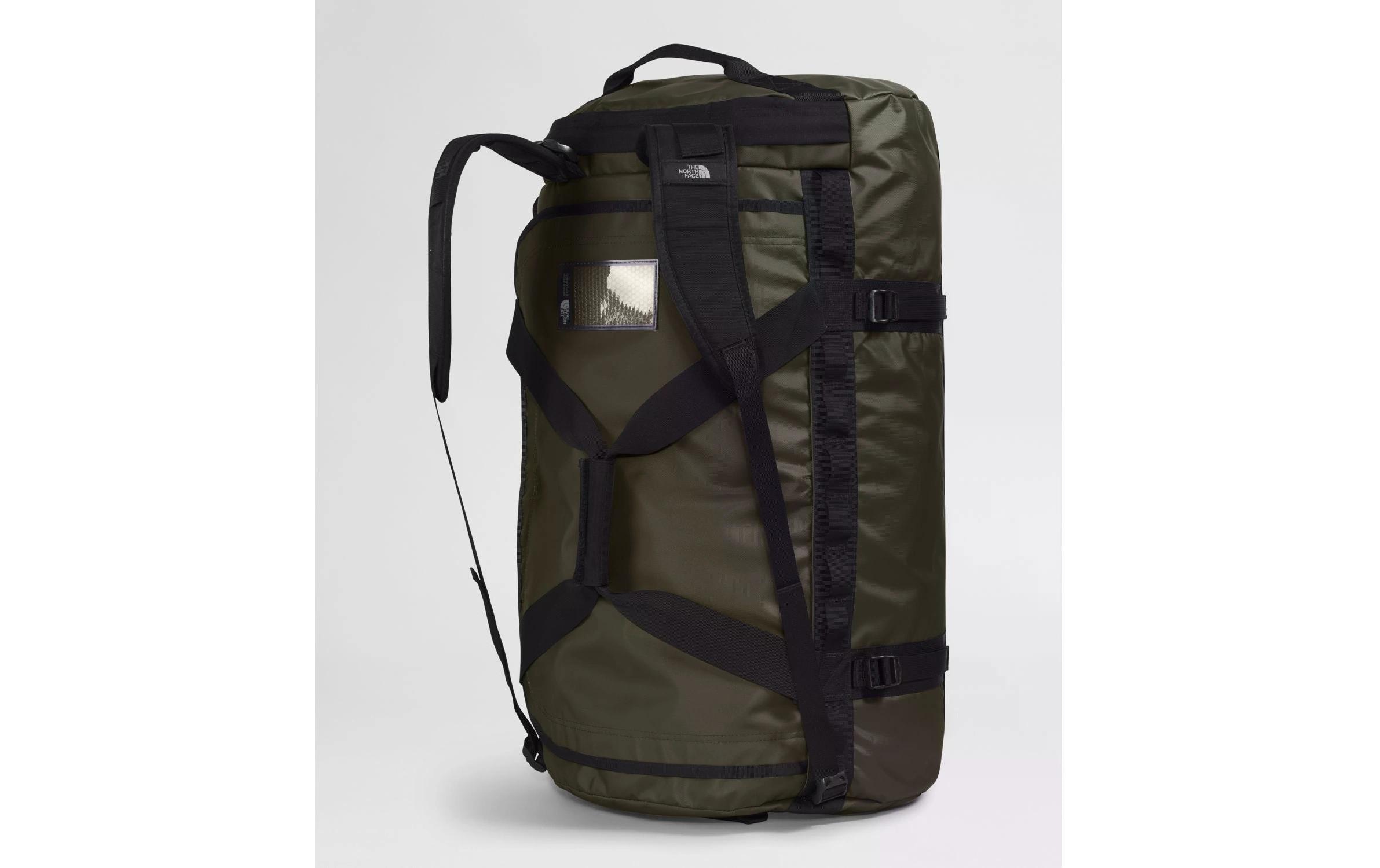 Duffle Bag Base Camp L 95 l, Taupe Grün/Schwarz<br>Duffel-Tasche