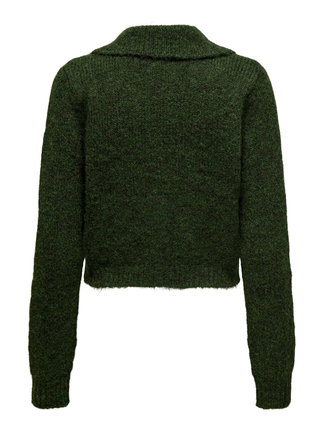 JDYZOEY Strickjacke Winter Moss