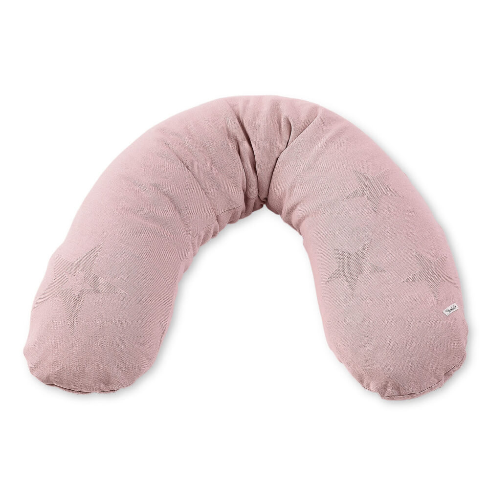 Sterntaler Strick-Stillkissen rosa