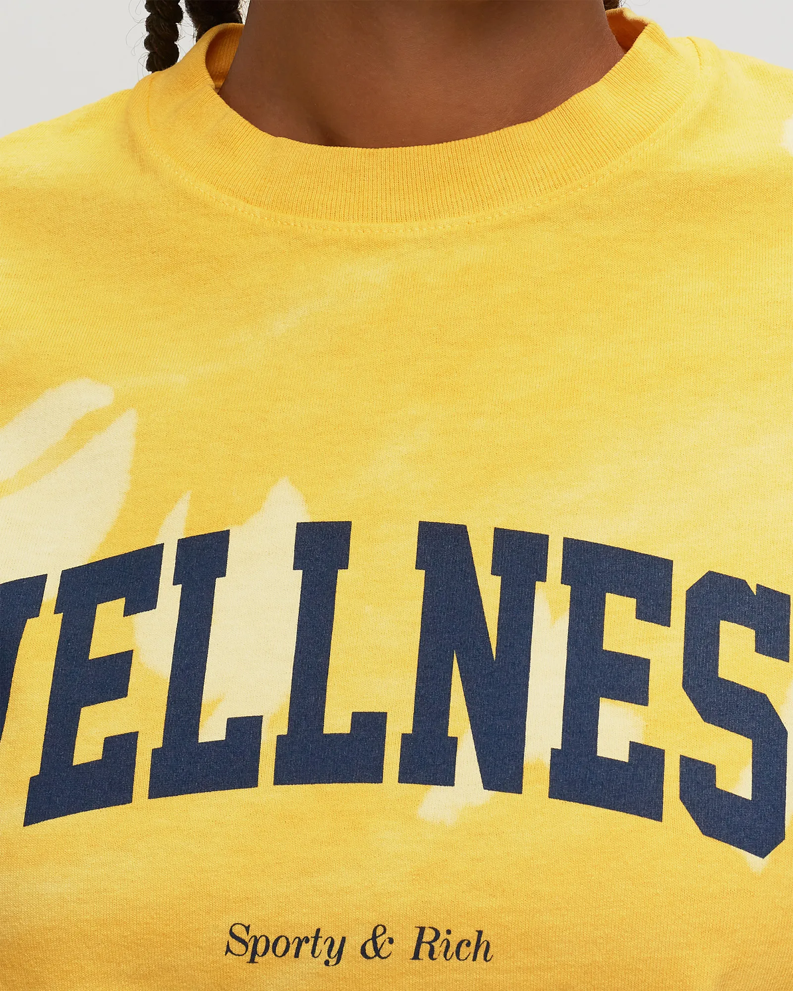 Sporty & Rich Wellness Ivy Tie Dye T Shirt