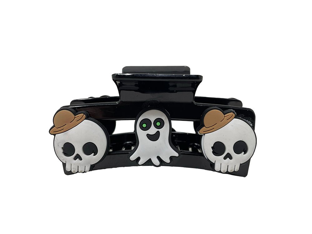 Halloween Haarclip Doodshoofd 2st