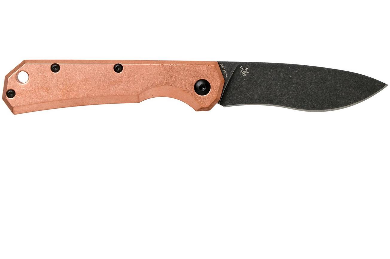 Fox Black Fox Ciol Folding Knife BF-748CR Copper zakmes, Denis Simonutti design