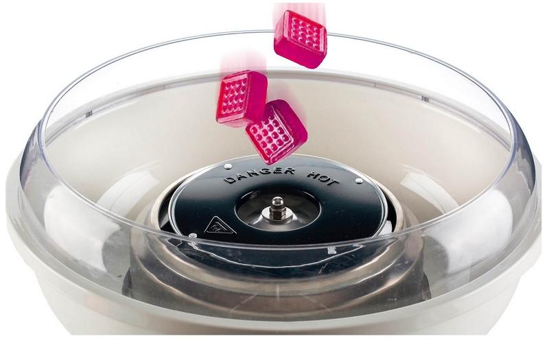 Zuckerwattemaschine ARI-2973-RD Rot/WeissMaschine für die Zuckerwatte zum Selbermachen