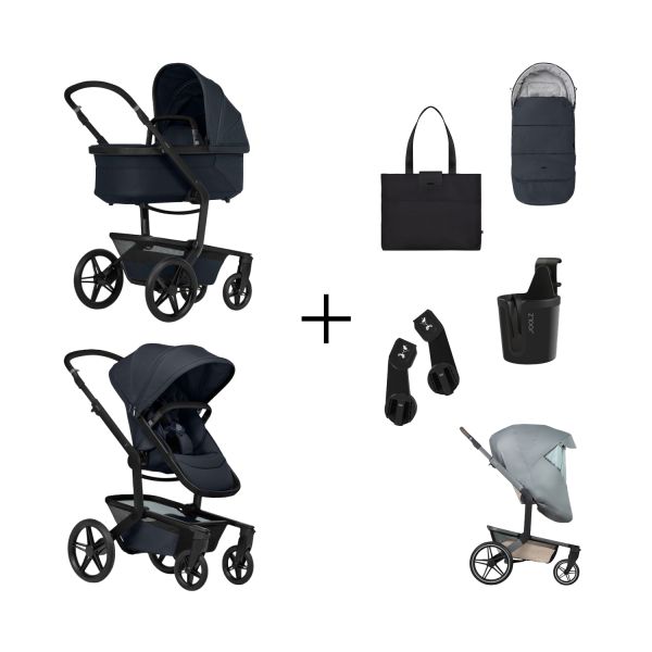Joolz Day5 Essential Newborn Bundel - Dark Navy Blue