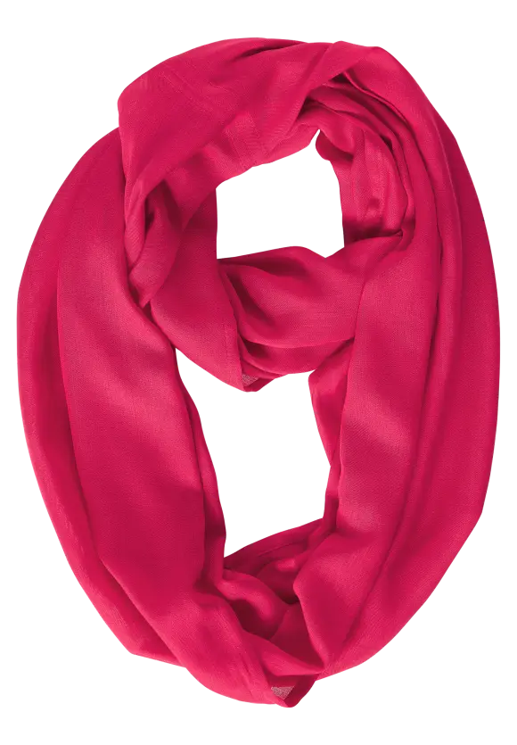 Loopschal in Unifarbe - cosy coral