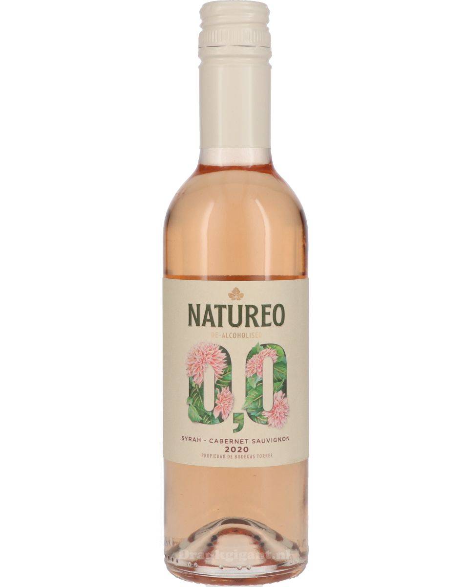 Torres Natureo Syrah Cabernet Sauvignon Rose Alcoholvrij 37,5 cl