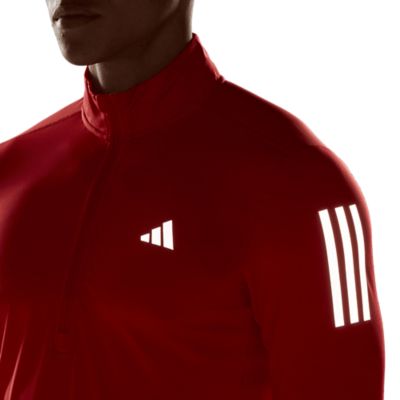 AdidasOwn the Run 1/4 Zip - rot