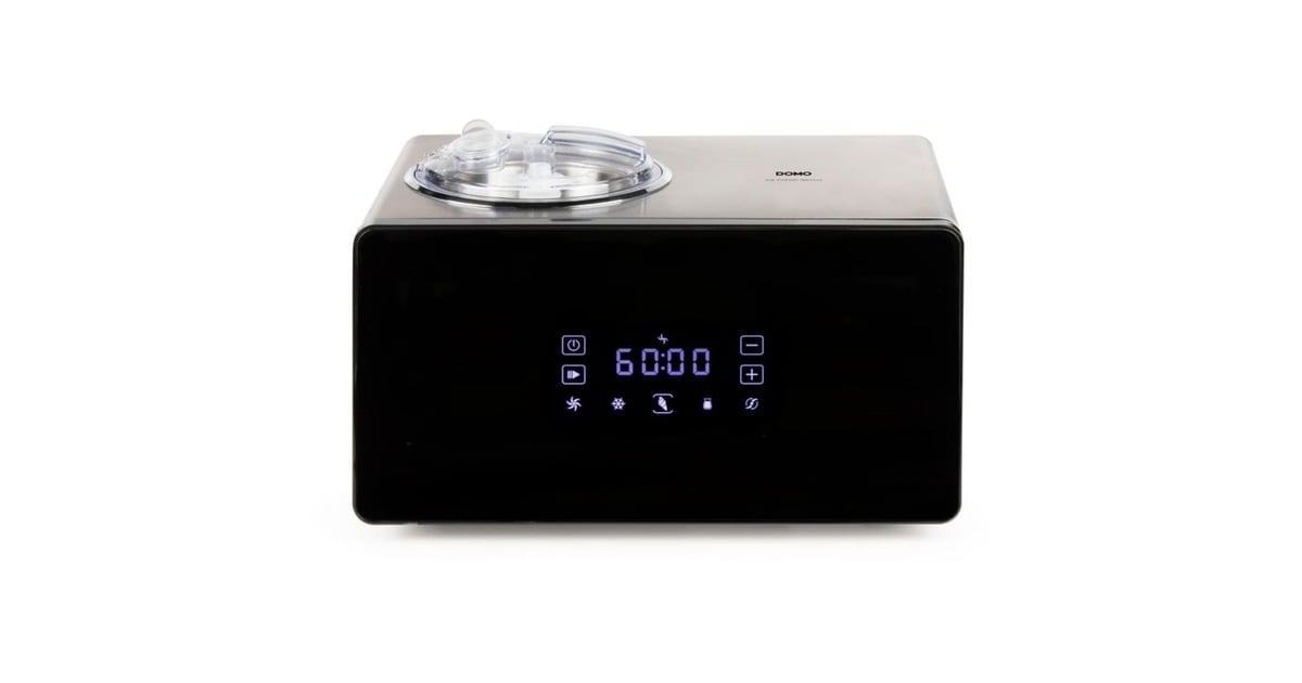DomoIJsroommachine Ice Cream Genius ijsmachine  (Zwart)