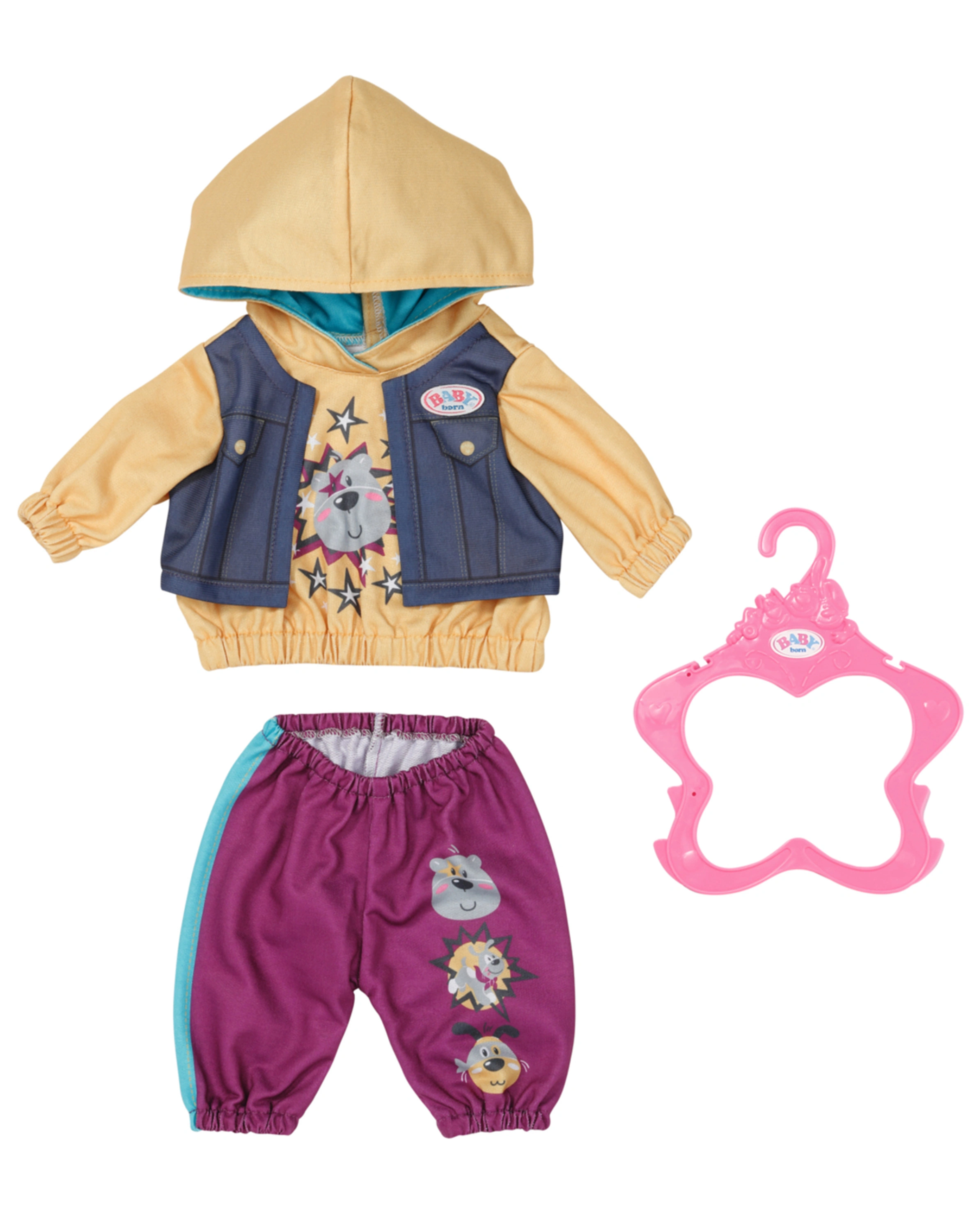 BABY born® Outfit mit Hoodie (43cm)