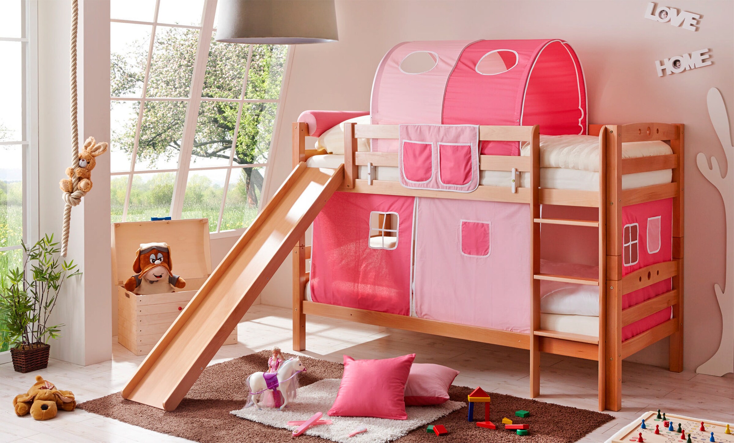 Ticaa Etagenbett mit Rutsche 