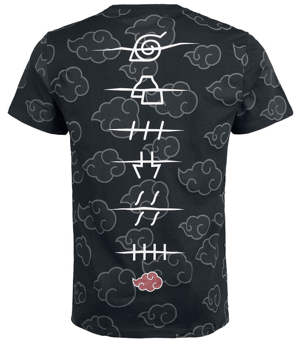 Akatsuki All Over | Naruto T-Shirt Manches courtes