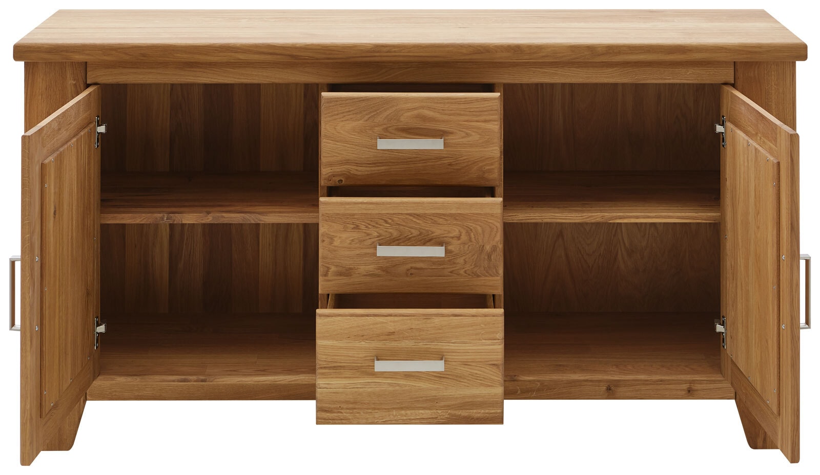 Sideboard LOFT 165 x 85 cm Eiche braun
