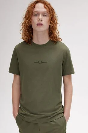 Fred Perry T-Shirt M4580 Olijfgroen M4580-X21 kopen