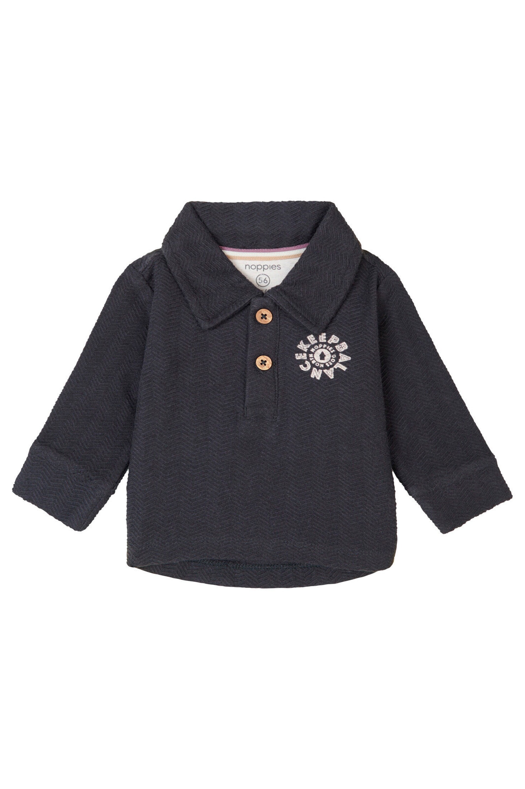 Noppies Baby Langarmshirt Gennes Phantom