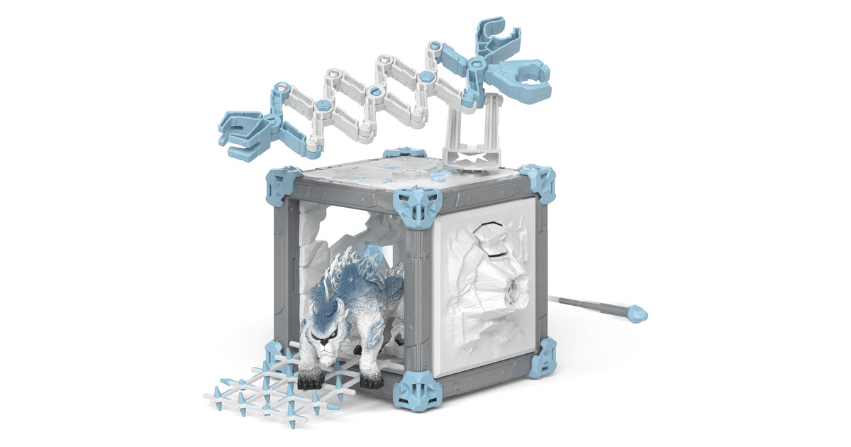 SchleichEldrador - BattleCave Sneeuwkliever speelfiguur  (42733)
