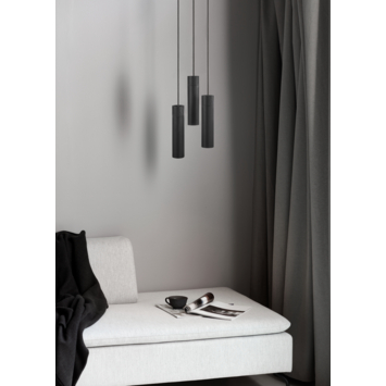 Nordlux hanglamp  Tilo 3-spot zwart