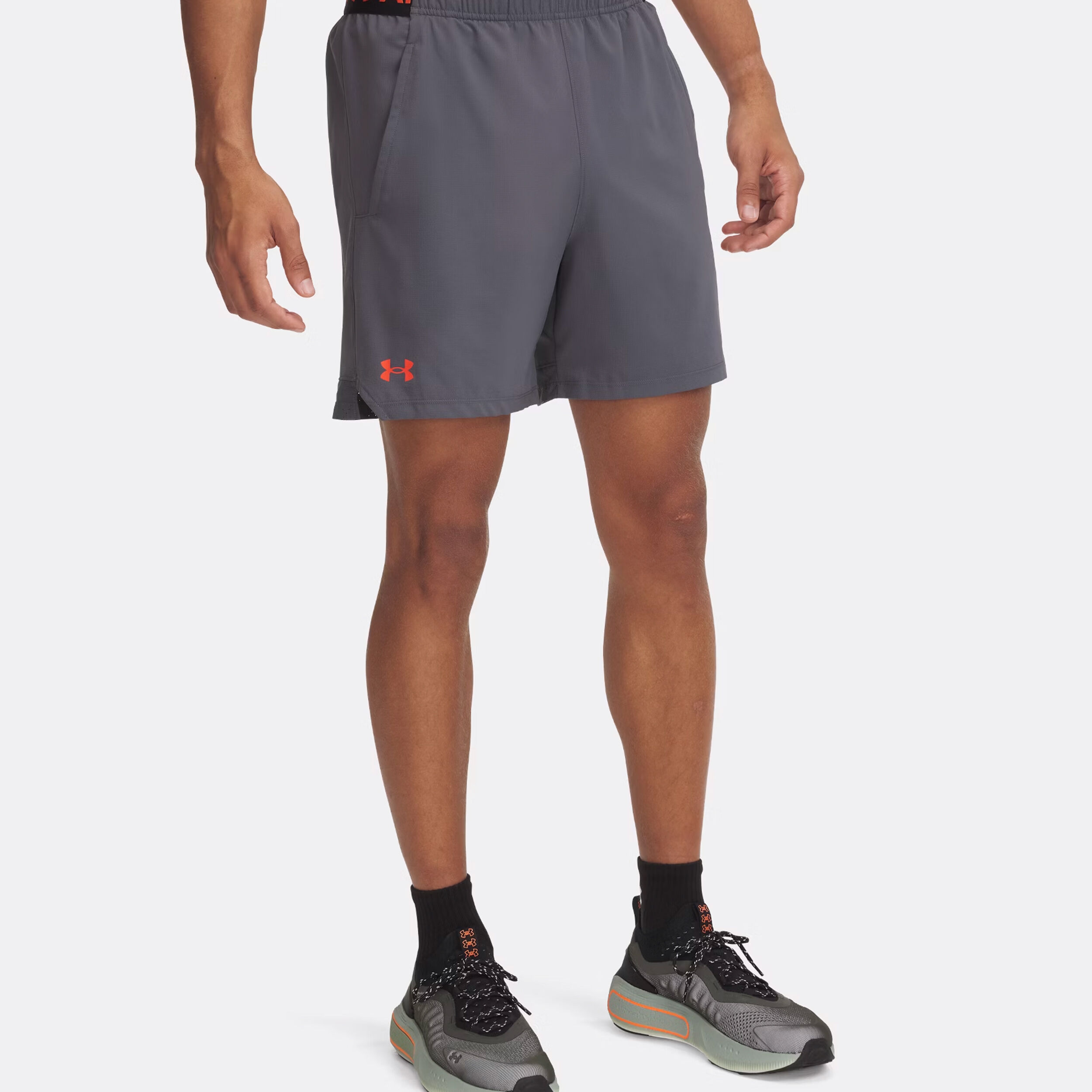 Under Armour Vanish Woven 6in Shorts Hommes - Gris
