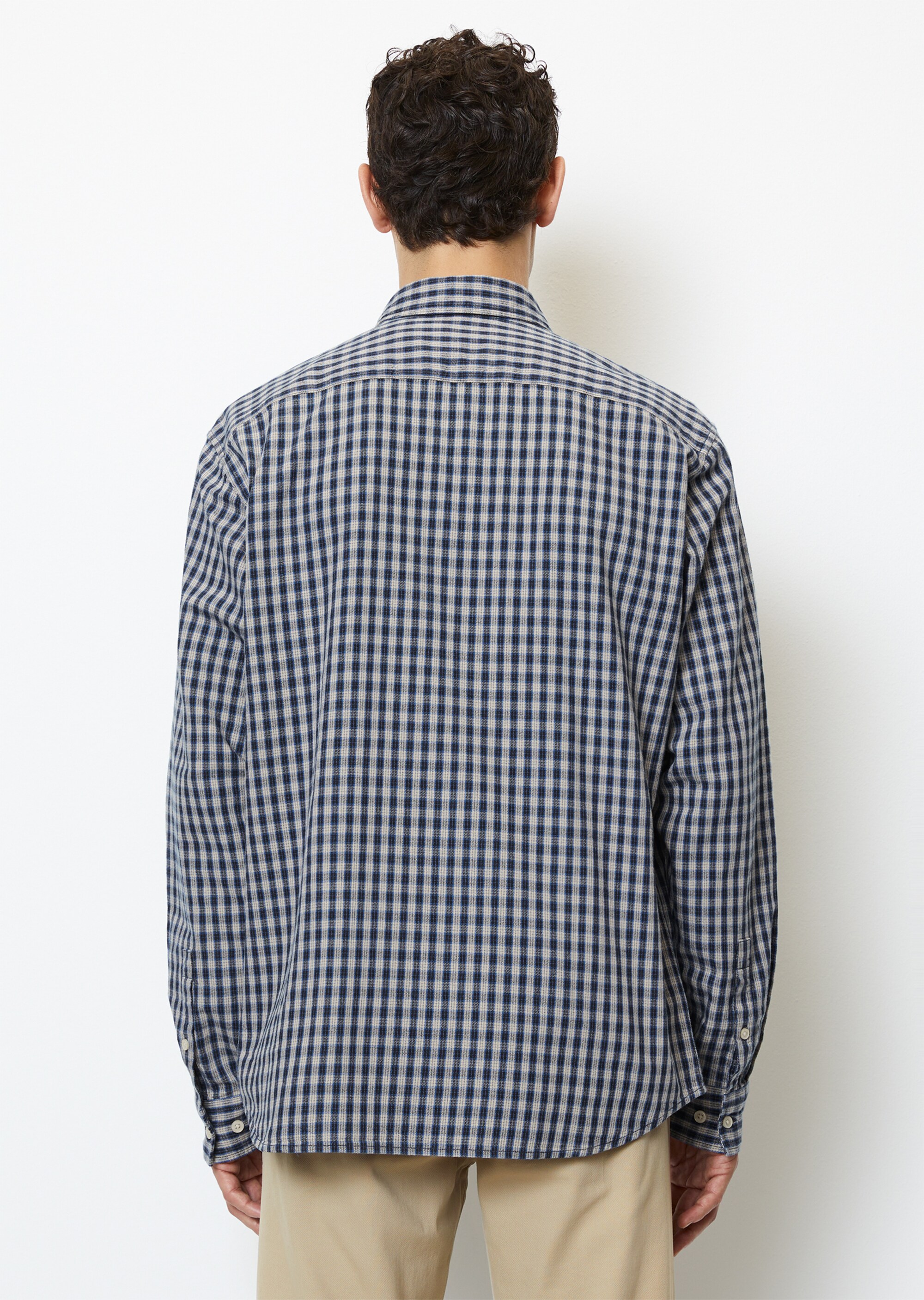 Hemd regular in softem Organic-Cotton-Check