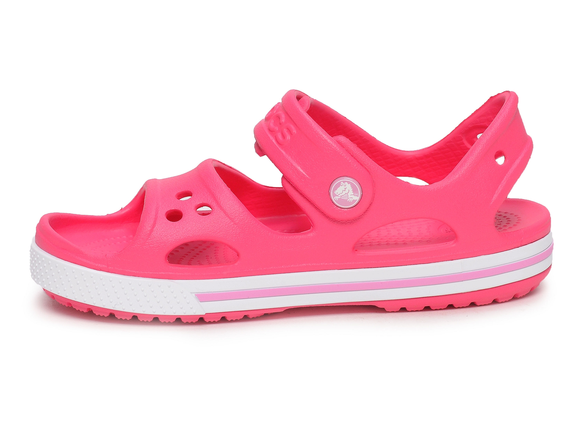 Crocband sandal rose