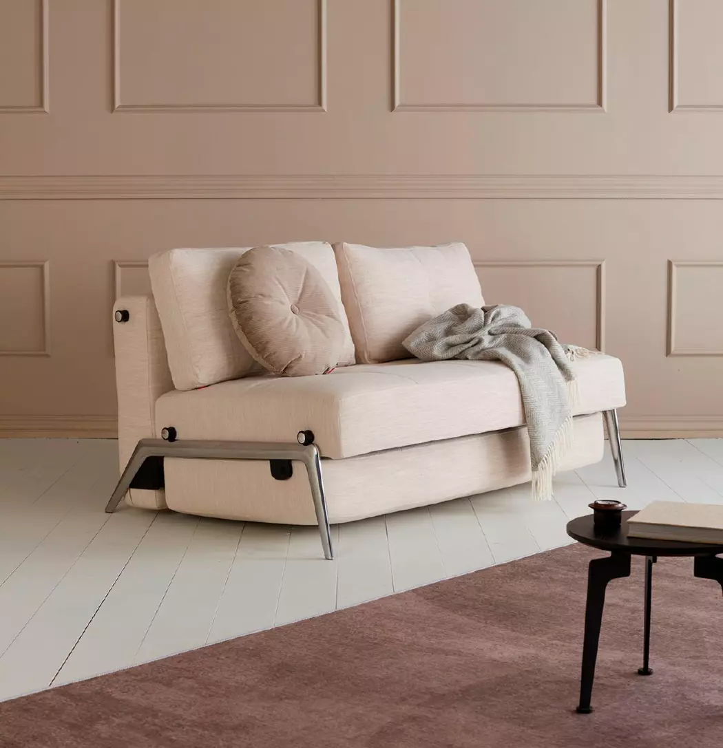 Schlafsofa Cubed Aluminium