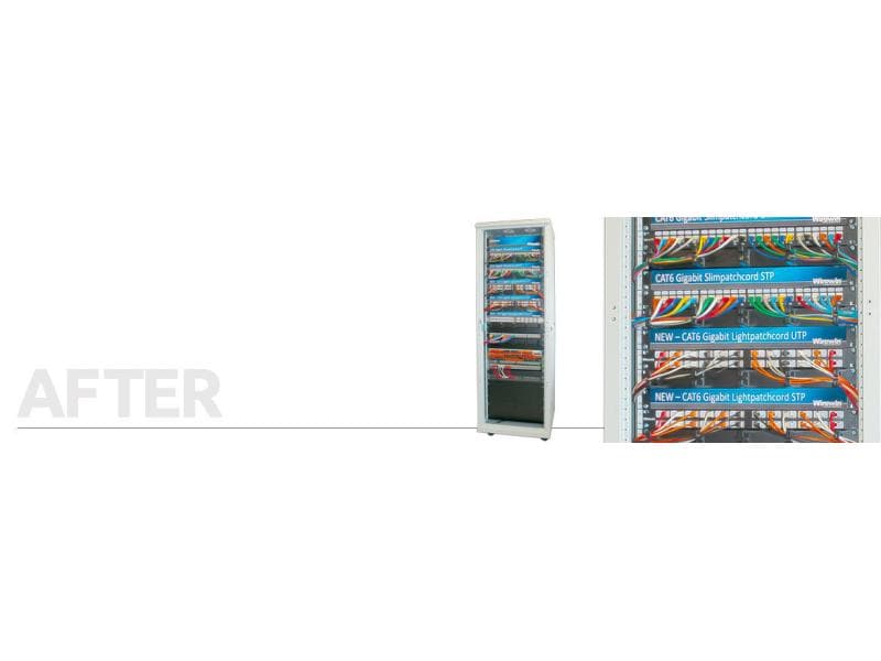SLIM Slimpatchkabel RJ-45 - RJ-45, Cat 6, UTP, 2 m, Schwarz Lightpatchkabel rund, ungeschirmtes Twisted-Pair-Kabel (U/UTP) mit Klinkenschutz