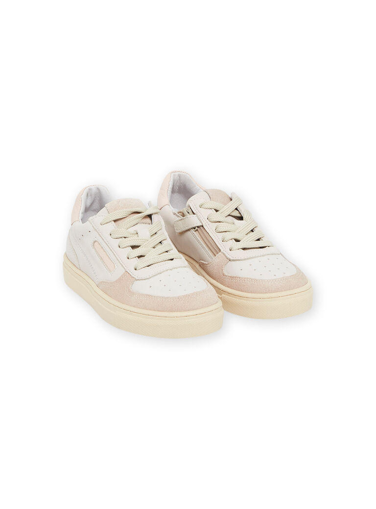 Baskets en cuir