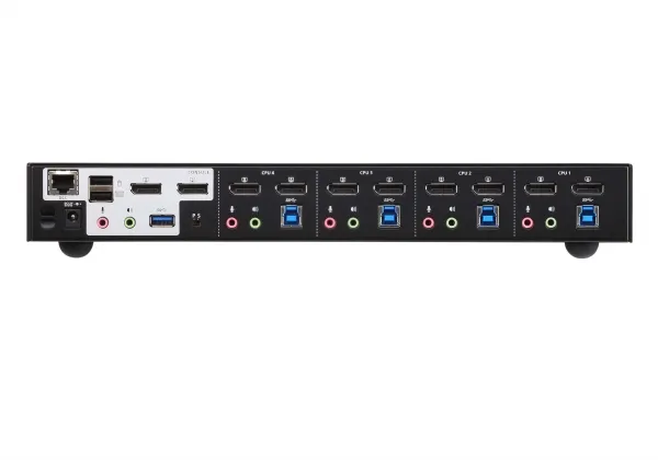 ATEN CS1944DP - KVM / audio / USB switch - 4 x KVM / audio - 4 lokalbrugere - desktop